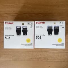 Canon トナーカートリッジ 502 純正 6箱セット - メルカリ