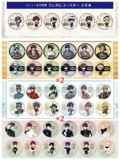 ワイテルズ アニメイトカフェ コースター コンプリート セット - メルカリ