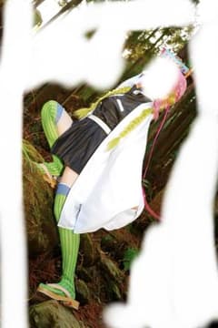 귀멸의 칼날 甘露寺 蜜璃 코스프레 의상 풀 세트