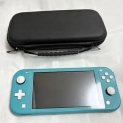 【動作確認済/充電器付】Switch Lite ターコイズ ジャンク 液晶線あり 動作確認済/充電器付】Switch Lite ターコイズ ジャンク 液晶線あり