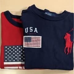 ニコ☺️125様専用☆ラルフローレンTシャツ2枚のサムネイル