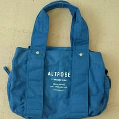 【きゅうり様専用】トートバッグ ☆ ネイビーのサムネイル