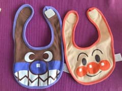 あんぱんまん&ばいきんまん よだれかけのサムネイル