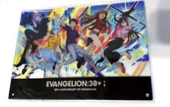 【新品未開封】エヴァンゲリオン30周年　アクリルパネル・メインビジュアル 新品未開封】エヴァンゲリオン30周年 アクリルパネル・メイン