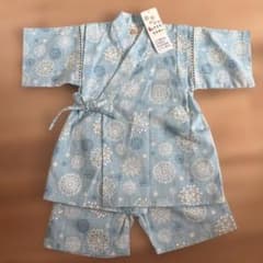 和ごころじんべい 花火柄 甚平のサムネイル