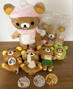 リラックマ ぬいぐるみ ぶらさげ ボールチェーン ローソン限定 平成