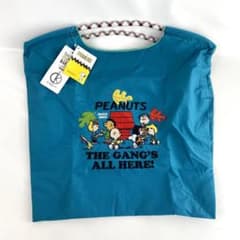 PEANUTS スヌーピー＆仲間たちキャラクターバッグ エメラルドグリーンのサムネイル