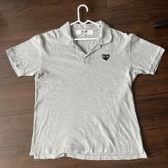 PLAY COMME des GARCONS ポロシャツ グレー XLのサムネイル