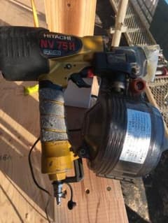 釘打ち機75   高圧日立 HITACHI  NV７５Hのサムネイル