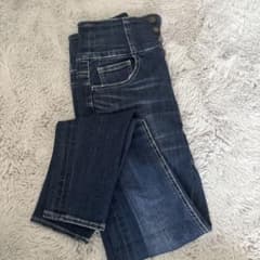 rienda スキニーデニム ダークブルーのサムネイル