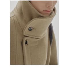 TODAYFUL Standcollar Wool Coat オリーブ38のサムネイル