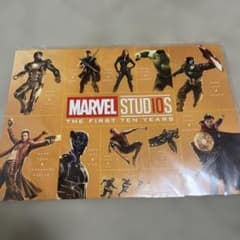MARVEL STUDIOS 10周年記念 ポスター　シール付のサムネイル