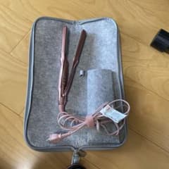 ピンク ストレートヘアアイロン 収納ケース付きのサムネイル