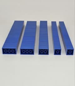 レゴ 青色 ブロック まとめ売り 約100個 2×4 2×3 2×2 2ポッチ系