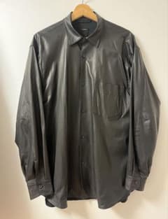 COMOLI レザー コモリシャツ U03-01010 - メルカリ