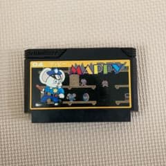 ファミコンソフト　マッピー　動作確認ＯＫのサムネイル