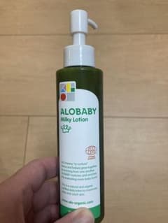 アロベビーミルキーローション　ALOBABY milky lotionのサムネイル