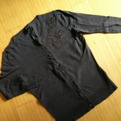 ☆可愛い☆グレー色カーディガン☆Sのサムネイル