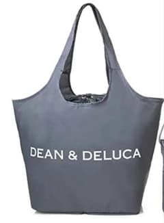 DEAN & DELUCA 折りたたみエコバッグ グレー　GLOW付録のサムネイル