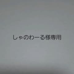 しゃのわーる様専用ですのサムネイル