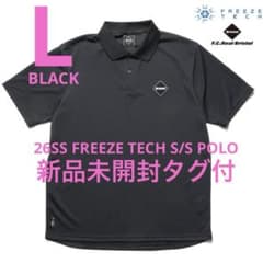 FCRB Bristol FREEZE TECH S/S POLO 新品 黒 L - メルカリ