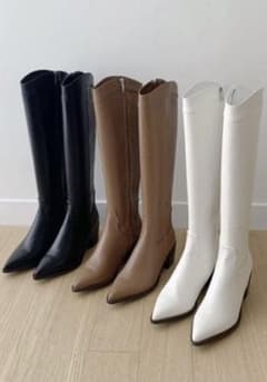 ロングブーツ【黒です】のサムネイル