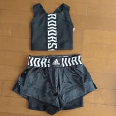 adidas スポーツウェア ブラック Lサイズのサムネイル