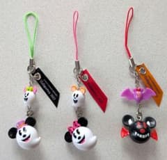 東京ディズニーリゾート ハロウィーン2012 ストラップ 3種 - メルカリ