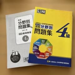 漢検 4級 分野別問題集のサムネイル