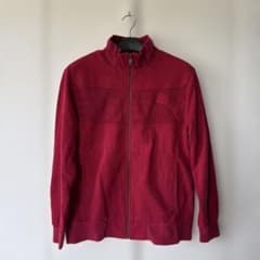 PUMA(プーマ)　トラックジャケット(フルジップ)　XLサイズ　レッドのサムネイル