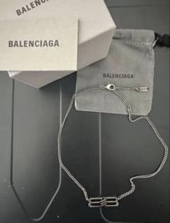 BALENCIAGA チェーンネックレス 新品同様 - メルカリ
