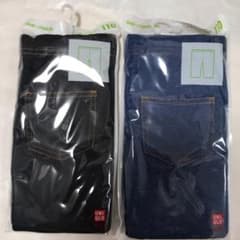 デニム風　レギンス　七分丈のサムネイル