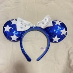 ディズニー　スパンコールカチューシャ　星と青のサムネイル