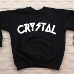 CRYSTALLAKE＊ロゴ＊トレーナー 【値下げ】のサムネイル