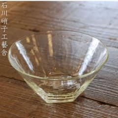 石川硝子工藝舎 石川昌浩 面取鉢 大サイズ民藝 ガラスボウル - メルカリ