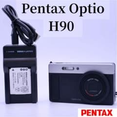 PENTAX Optio H90 動作確認済 コンデジ レトロ 希少 PENTAX Optio H90【希少❗️】【完動品】付属品フルセット▪️CCD