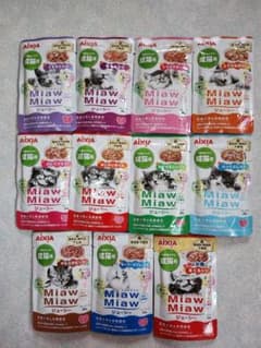 Bミャウミャウ11種＆補助食neco-ri他4種セットのサムネイル