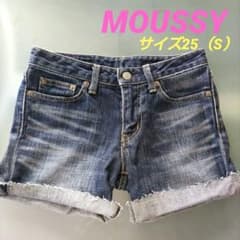 Thumbnail of MOUSSY ダークデニム ショートパンツ 25 (S)処分価格