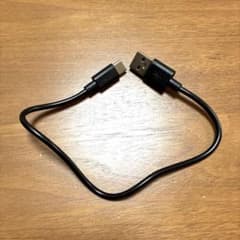 【新品、未使用品】USB type-A to type-C ケーブル 約30cmのサムネイル