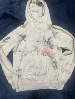 SAINT MICHAEL Dr. WOO hoodパーカーセントマイケル Lのサムネイル