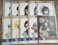 鬼滅の刃 一番くじ E F賞 台紙付ミニポスター　炭治郎　ねずこ　善逸のサムネイル