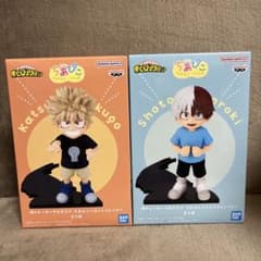 僕のヒーローアカデミア ちあぴこ 爆豪勝己 轟焦凍 フィギュア 2種