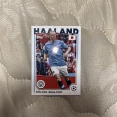 希少エラーカード ハーランド 日本国旗入り Topps サッカーカード 