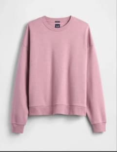 GAP ヴィンテージソフト オーバーサイズ クロップド スウェットのサムネイル
