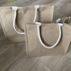 無印良品　ジュートバッグ 2点セット（A3&A4）のサムネイル