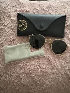 Ray-Ban RB3447 サングラス ラウンド ゴールド ケース付きのサムネイル