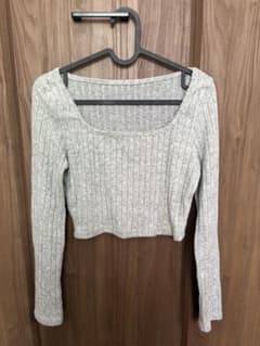 ニット セットアップ グレー　ギャルのサムネイル