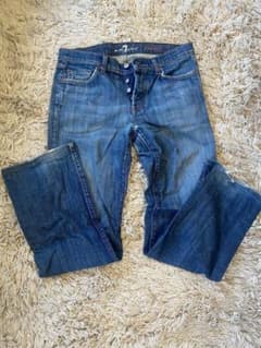 7 For All Mankind - 31 USA製 ストレート デニムのサムネイル