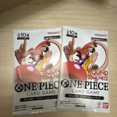 ワンピースカードゲーム ROUND1 プロモーションパック 2パック - メルカリ