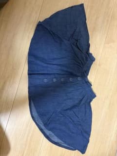 デニムスカート 110cm フロントボタンのサムネイル